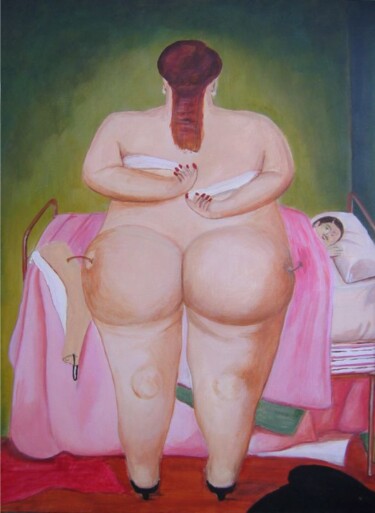 "Les Pommes" : d'après un tableau de Fernando BOTERO